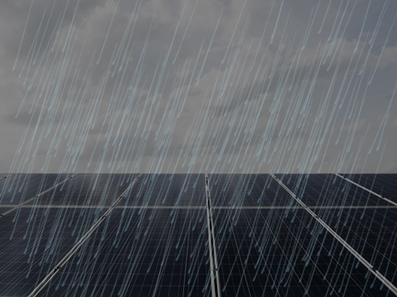 Consejos para proteger tus paneles solares de granizo, viento y tormentas